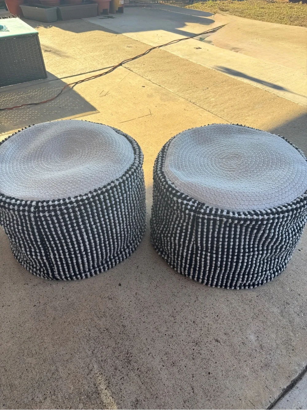 Homegoods handwoven round